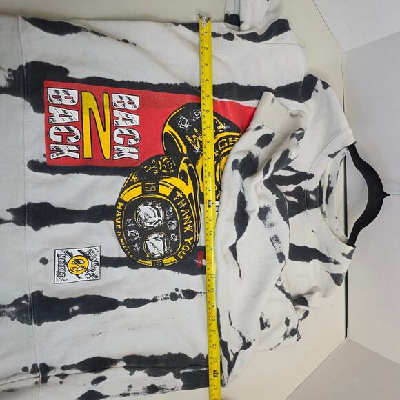 China Town Market x Urban Outfitters Zebra Bleached World Champion Sweater,  XL - Picture 8 of 10